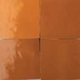 Zellige Feu — modèle 06 — couleur dominante Orange Médina