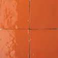 Zellige Feu — modèle 07 — couleur dominante Cuivre Brûlé