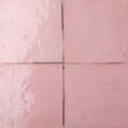 Zellige Feu — modèle 13 — couleur dominante Rose Poudré
