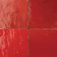 Zellige Feu — modèle 16 — couleur dominante Brun Café