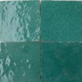 Zellige Nature — modèle 03 — couleur dominante Vert Mousse