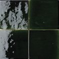 Zellige Nature — modèle 06 — couleur dominante Vert Forêt