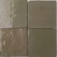 Zellige Neutre — modèle 14 — couleur dominante Terre Cuite Pâle